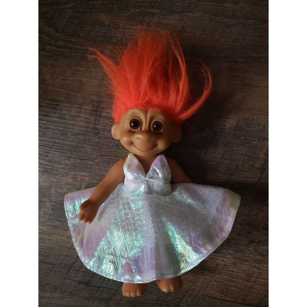 Vintage 7" Russ Troll Doll - Prom Tracey